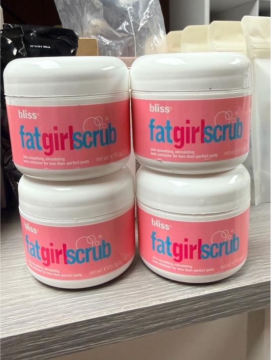 Bliss Other - bliss Fatgirl Scrub Body Exfoliator - 4 Pack